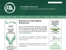 Tablet Screenshot of foodaddictsanonymous.org